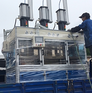 90T三联母线排成型机(气液增压缸形式）